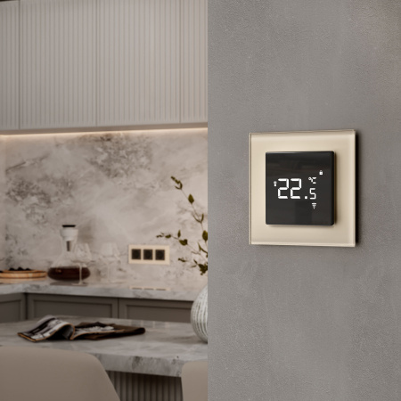 Favorit Рамка на 1 пост (молочный, стекло) Werkel