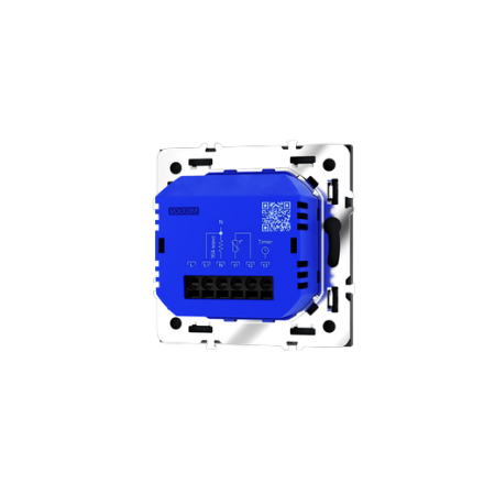 Терморегулятор электронный Voltum S70 с индикацией и датчиком, для теплого пола, (графит)