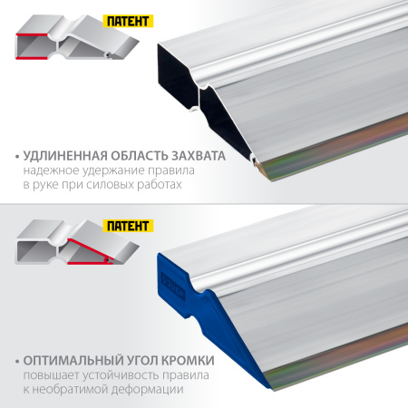 Правило "БИ-Металл", 1,5 м, 1072-1.5 ЗУБР