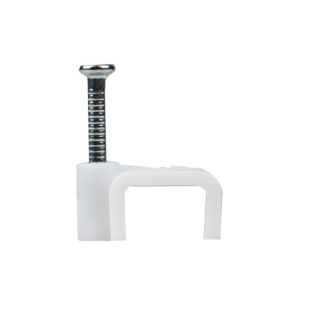 Скоба крепежная квадратная (плоская) (8мм) (50шт) PROxima EKF