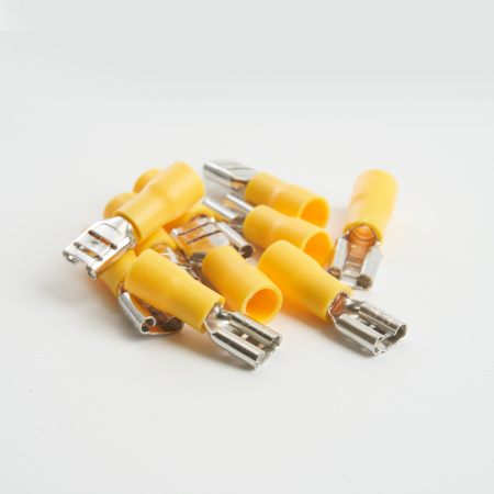 Наконечник плоский Изолированный (мама) РпИм 6-250, STEKKER, LD402-60250 (DIY упаковка 10 шт)