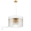 Люстра E14 6*40W MERKALE матов.золотой/прозрачный/стекло ODEON LIGHT