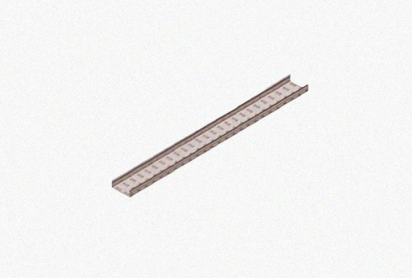 Лоток замковый перфорированный ЛМЗ 100х110х3000х1,5 УХЛ1, горячее цинкование S1,5