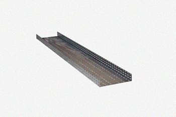 Лоток глухой ЛМГ 80х80х2000 УТ1,5, оцинкованный лист, S0,8