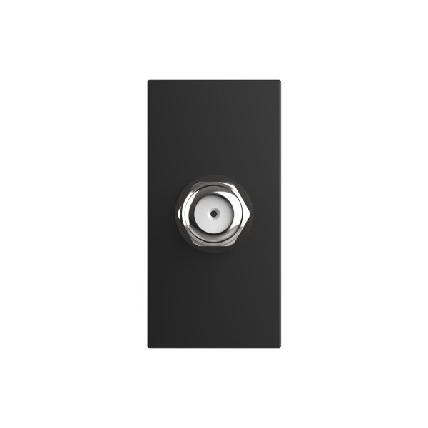 Спутниковая SAT-розетка черная (механизм) Livolo Спутниковая SAT-розетка черная (механизм) Livolo