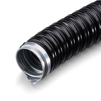Металлорукав в ПВХ оболочке МРПинг NORD 50 мм черный (15м/уп) КВТ
