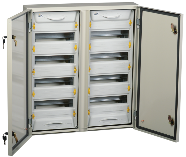 Корпус металлический распределительный ЩРн-2x48з-1 У2 IP54 PRO IEK