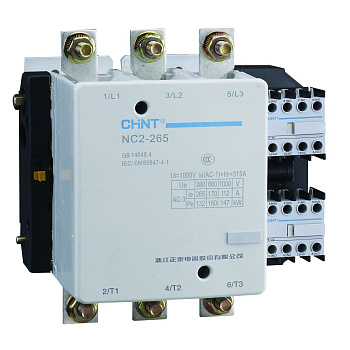 Контактор NC2-265/4 265А 230В/АС3 50Гц CHINT