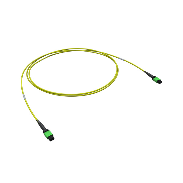 Оптическая соединительная сборка 12ОВ 9/125 OS2, 1xMTP(12)m/1xMTP(12)m, тип B, 190 м DKC