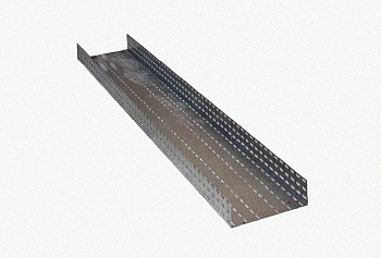 Лоток перфорированный ЛМ 250х100х2000 УТ1,5, горячее цинкование, S1,5