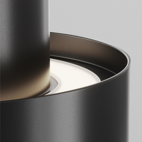 Потолочный светильник LED 16Вт Черный IP20 Ceiling & Wall C009CW-L16B4K Technical Maytoni