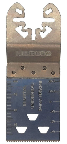 Полотно пильное погружное универсальное Bi-M 34*40*18TPI HR9348 Hilberg