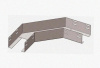 Лоток угловой замковый глухой КГЗГ 300х65-90 УХЛ1 поворот на 90, горячее цинкование S1,5