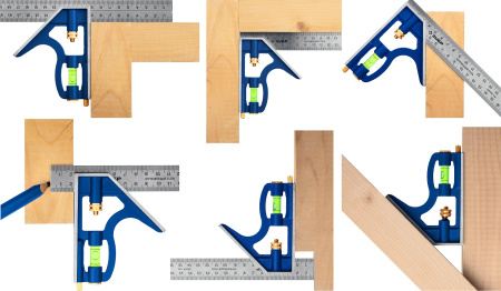 300 мм Комбинированный многофункциональный угольник. Серия Профессионал. ЗУБР