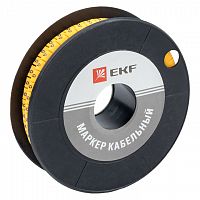 Маркер кабельный 4,0 мм2 "9" (500 шт) (ЕС-2) PROxima EKF