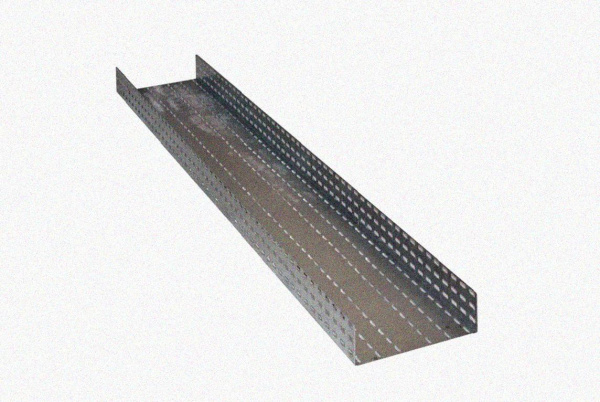 Лоток перфорированный ЛМ 400х65х2000 УХЛ1, окрашенный, S1,5