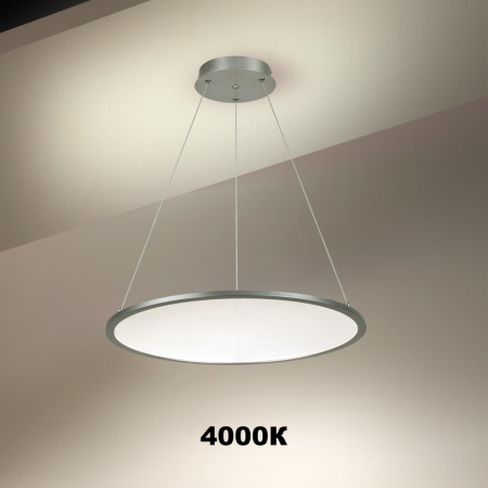Подвесной димм.св-к IP20 LED 3000~6000К ITER серебро B NOVOTECH