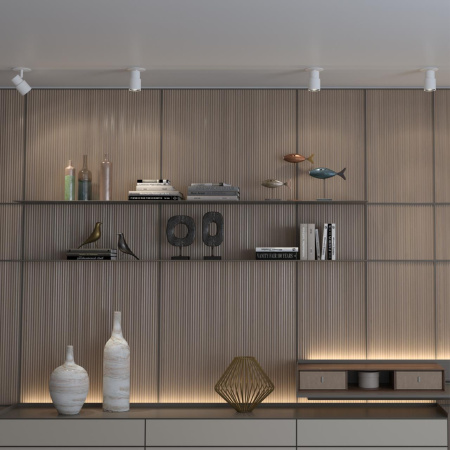 Св-к встр.IP20 GU10 50W 220V MOLO белый NOVOTECH