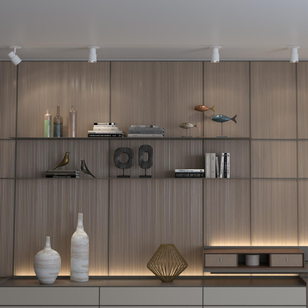 Св-к встр.IP20 GU10 50W 220V MOLO белый NOVOTECH