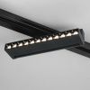 Трековый светильник для однофазного шинопровода черный Garda (85018/01) Elektrostandard