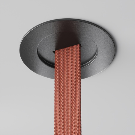 Потолочная чаша Parity встраиваемая с коннектором питания черная (TRA130RSC-2B) Technical Maytoni