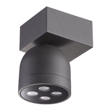 Ландшафтный настен.св-к IP65 LED 3000К 10W GALEATI темно-серый NOVOTECH