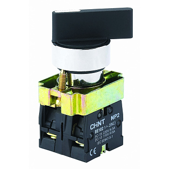 Переключатель NP2-BJ35, 3 положения фиксацией, 1НО+1НЗ, IP40 (R) CHINT