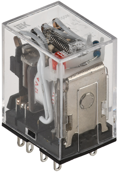 Реле промежуточное РЭК78/4(MY4) 3А 12В АC IEK