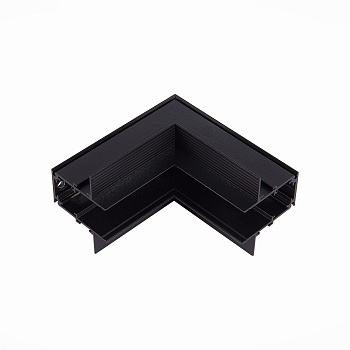 Внутренний угол-соединитель для встраиваемого магнитного шинопровода под ГКЛ 12мм Черный ST007.449.12 ST LUCE