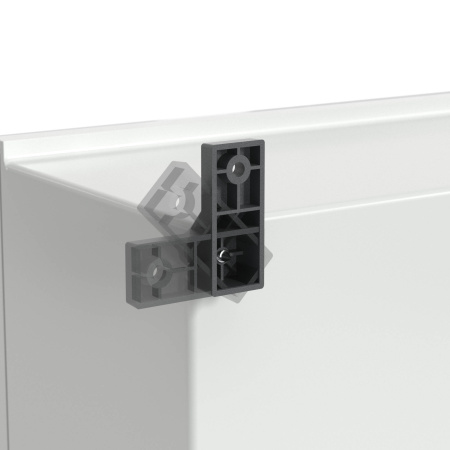 Комплект настенного крепления для цельного навесного шкафа из фибергласа DKC