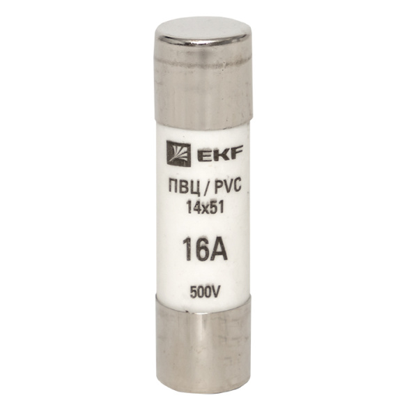 Плавкая вставка цилиндрическая ПВЦ (14х51) 16А PROxima EKF