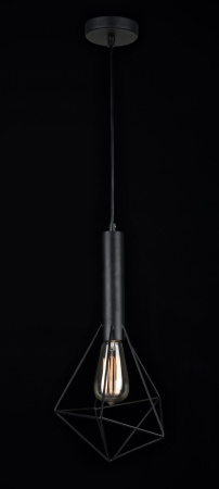 Подвесной светильник 1*E27 60Вт Черный IP20 Spider T021-01-B Maytoni