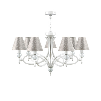 Люстра 7*E14 40Вт Матовый Белый IP20 Eclectic 1 M2-07-WM-LMP-O-4 Maytoni