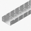 Лоток монтажный цельный перфорированный ЛМЦ150х65х2000 УТ1,5, оцинкованный лист, S1,0
