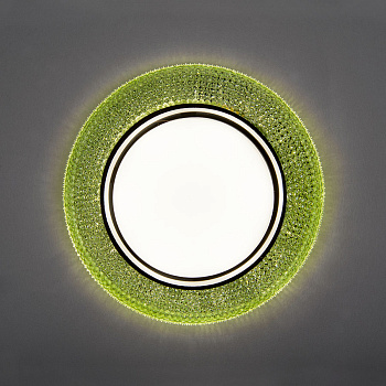 Светильник встраиваемый GCL-GX53-H38-BL-2 Модерн малахит General