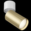 Потолочный светильник 1*GU10 10Вт Белый с Золотом IP20 FOCUS S C050CL-1WG Technical