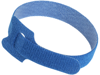 Хомут-липучка ХКл 14х310мм синий (100шт) IEK