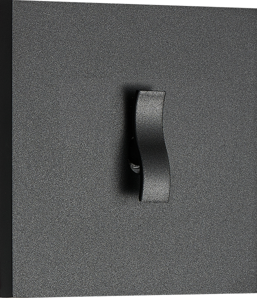 Donel N96 Переключатель перекрестный (с 3-х мест) на 1 тумблер, клавиша Wave, 10AX 250V, Черный, серия DT