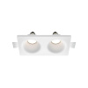 Встраиваемый светильник 2*GU10 12Вт Белый IP20 Downlight DL002-DW-02-W Technical Maytoni