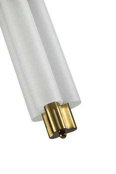 Люстра ALGODA ZRS.1777.01 8Вт 4000K IP20 Гальваническая Латунь Zortes