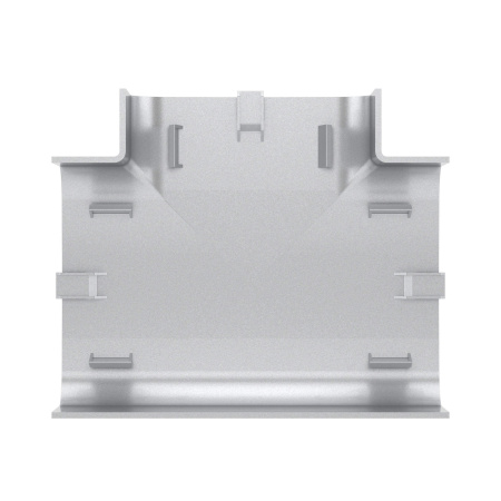 Тройник 90х50 мм, цвет серый металлик DKC