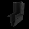Угловой коннектор внутренний Алюминий Черный TRA004ICL-22B Technical