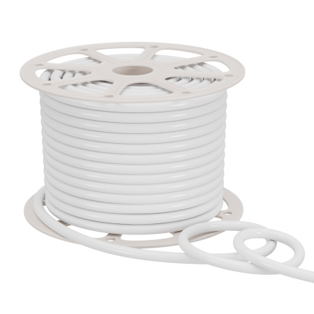 17-58 Светодиодный неон 220В, 6Вт/м, 300лм/м, 4000К (д/б), smd 2835, 144д/м, круглый, d=14мм, 50м, IP65 Apeyron