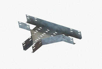 Лоток тройниковый перфорированный ОТ 500х100 УТ1,5, горячее цинкование, S1,5