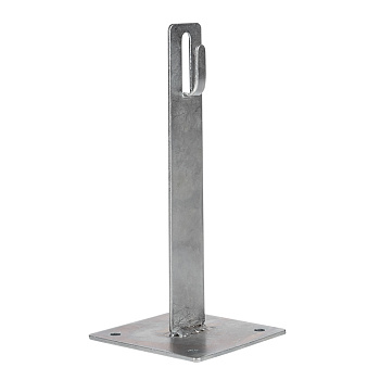 Держатель кровельный с подставкой h100/65мм CZ PROxima EKF Держатель кровельный с подставкой h100/65мм CZ PROxima EKF