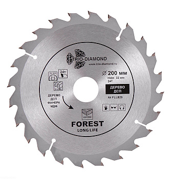 Диск пильный 200*32/30*24Т FLL829 Trio-Diamond
