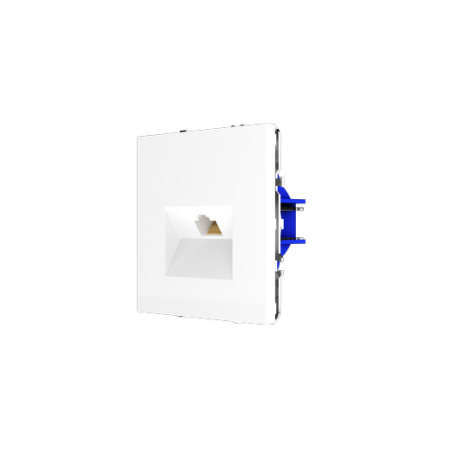 Розетка компьютерная встраиваемая Voltum S70 RJ45 КАТ.6, (белый глянцевый) Розетка компьютерная встраиваемая Voltum S70 RJ45 КАТ.6, (белый глянцевый)