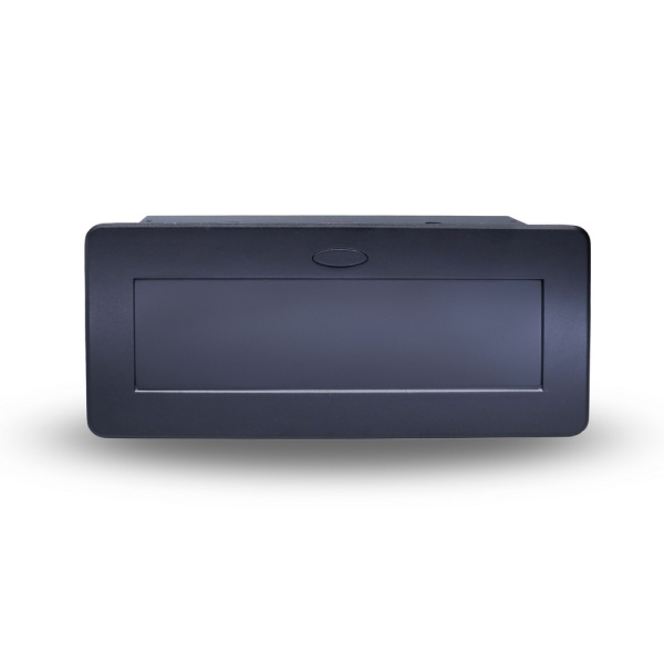 Розетка горизонтальная выдвижная 2 Euro 16А, 2 USB A с блоком 5В/2.1А, RJ45 RocketSocket, проводка, цвет черный Розетка горизонтальная выдвижная 2 Euro 16А, 2 USB A с блоком 5В/2.1А, RJ45 RocketSocket, проводка, цвет черный