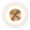 Настенный св-к LED 6W 420Лм 3000К ECLISSI античная бронза/металл ODEON LIGHT