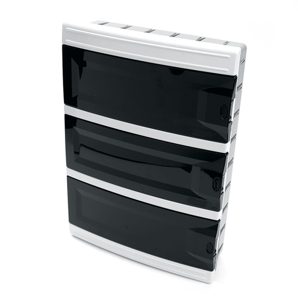 Бокс встраиваемый STEKKER EBX40-2/36-41 36 модулей, пластик, серия Home